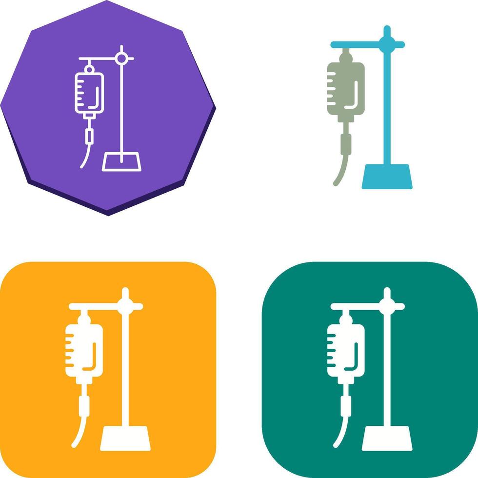 Saline Icon Design vector