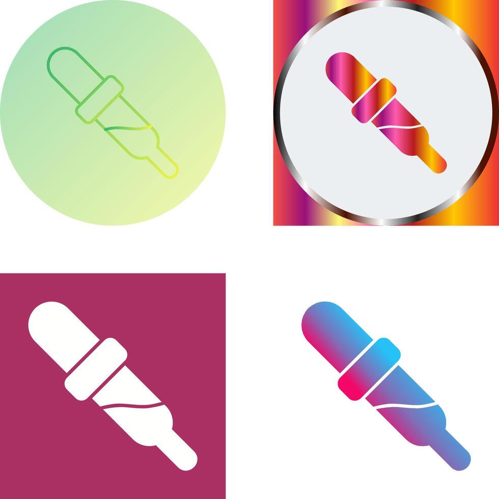 Dropper Icon Design vector