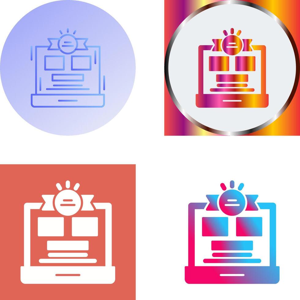 mejor oferta icono diseño vector