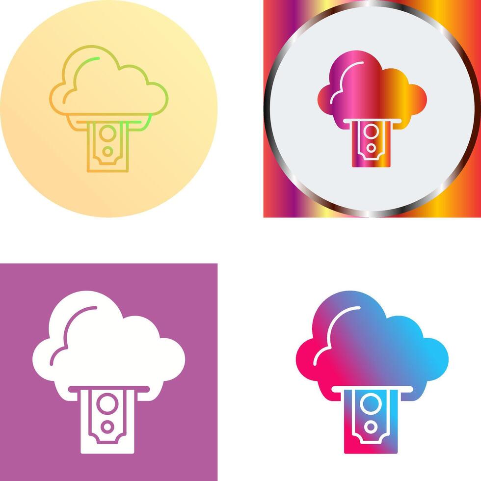 Cloud Computing Icon Design 44343811 Vector Art at Vecteezy