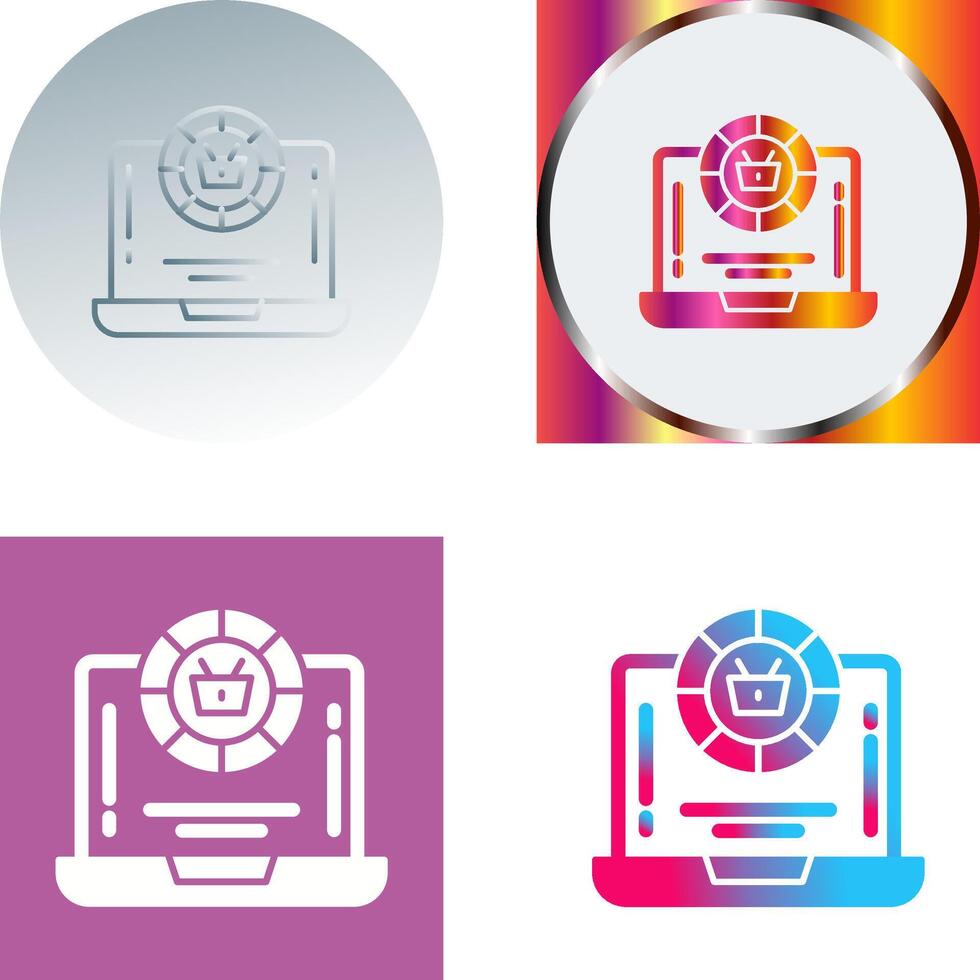 Token Icon Design vector