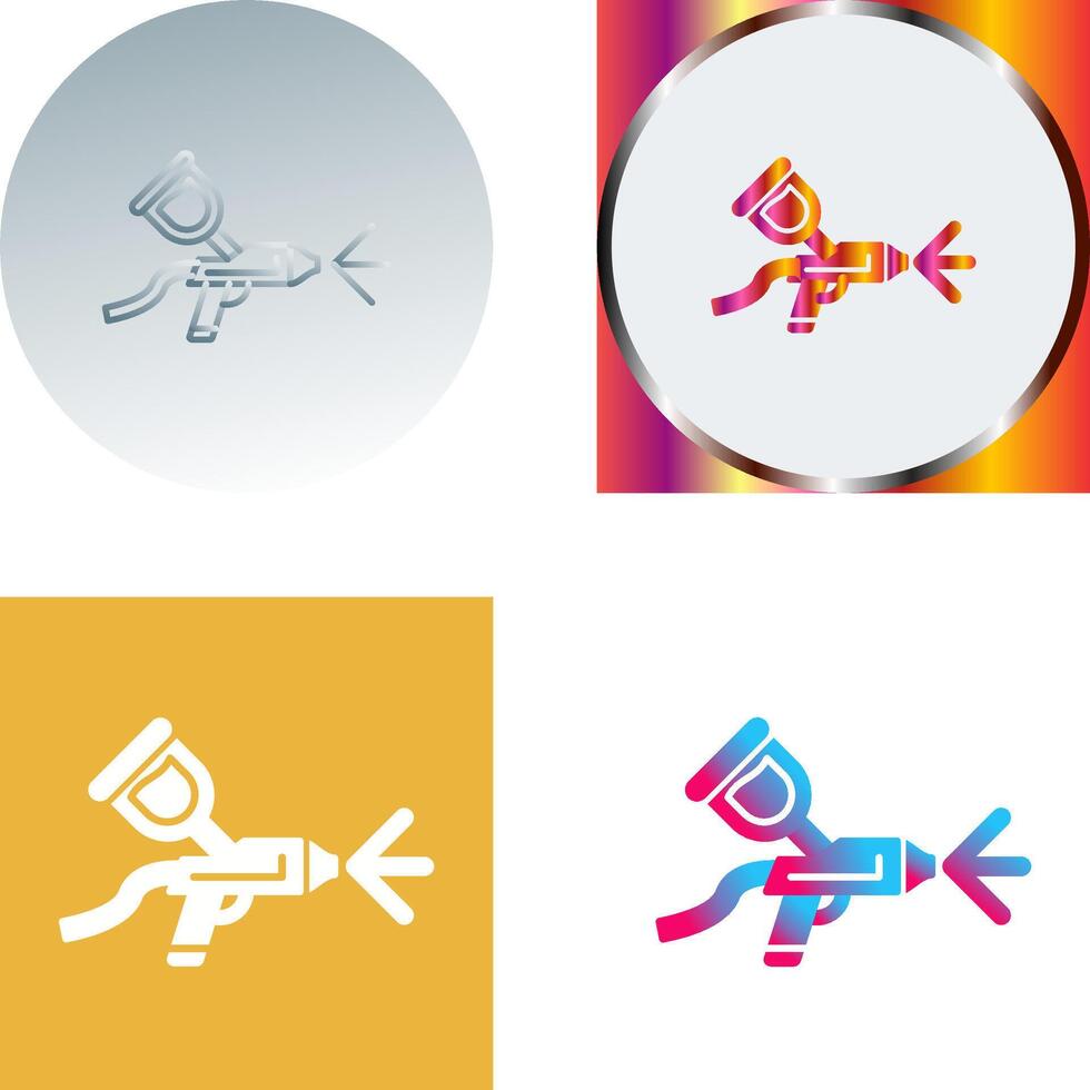 Airbrush Icon Design vector