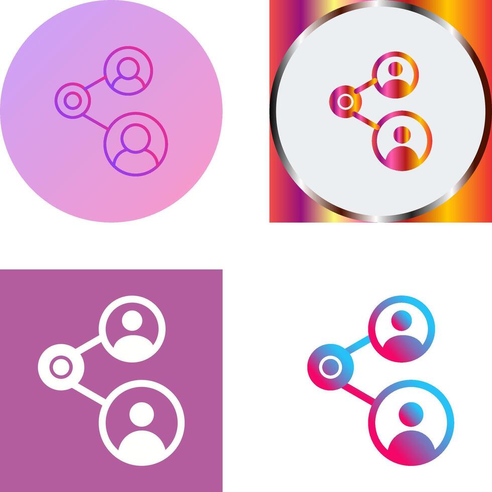 Share Icon Design vector