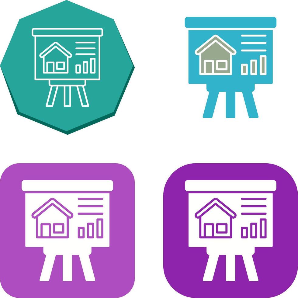 Presentation Icon Design vector