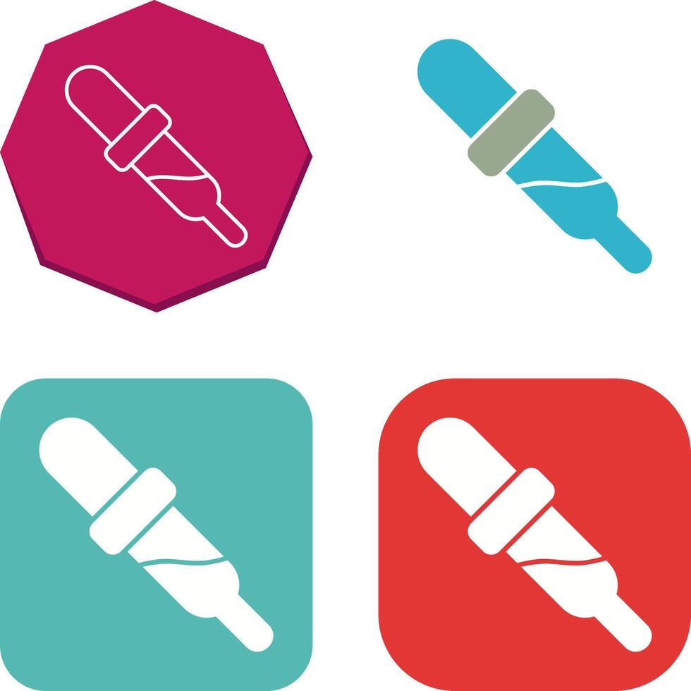 Dropper Icon Design vector