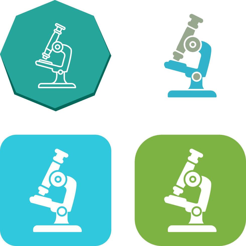 Microscope Icon Design vector