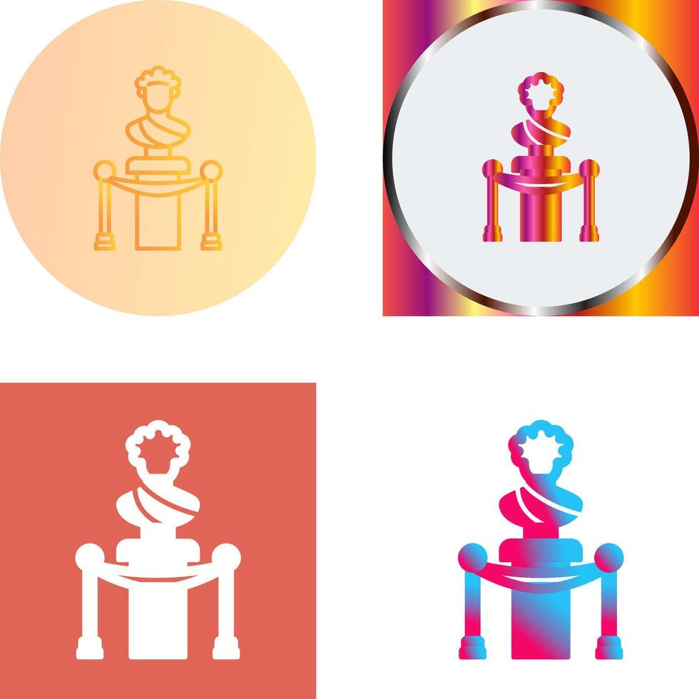 Exhibition Icon Design vector