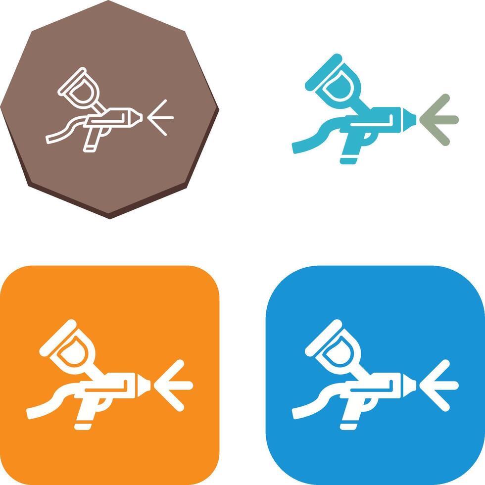 Airbrush Icon Design vector