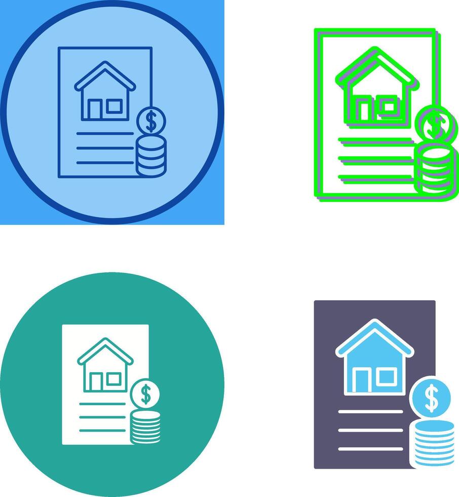 Financial Icon Design vector