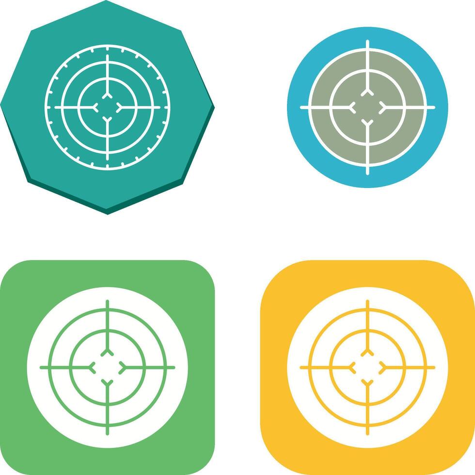 Target Icon Design vector