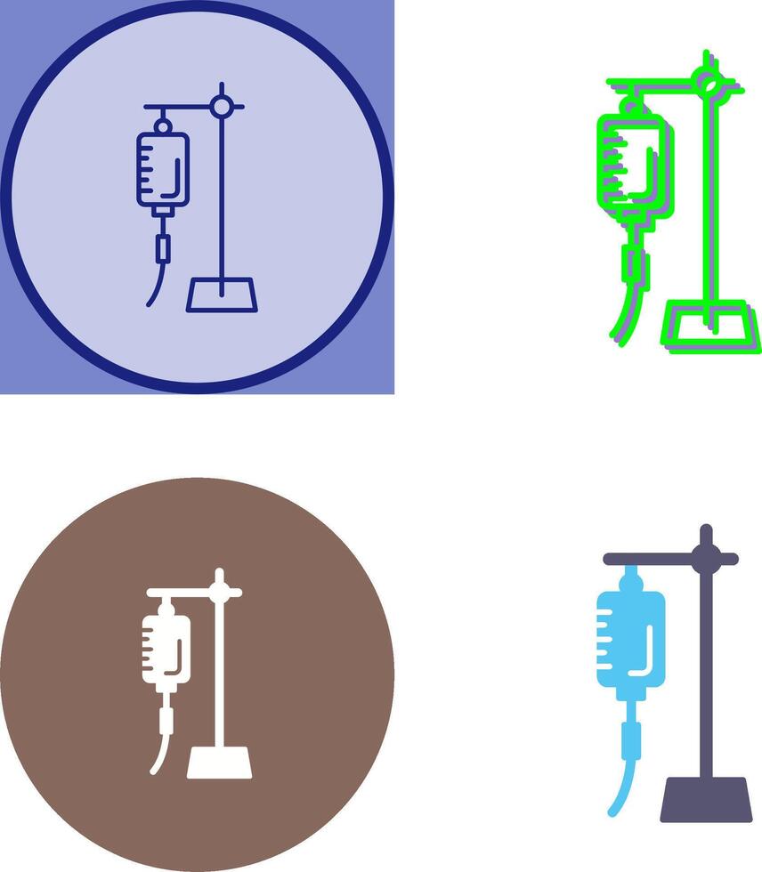 Saline Icon Design vector
