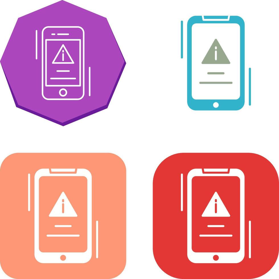 Error Icon Design vector