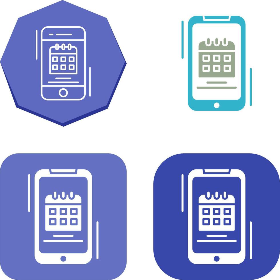 Calendar Icon Design vector