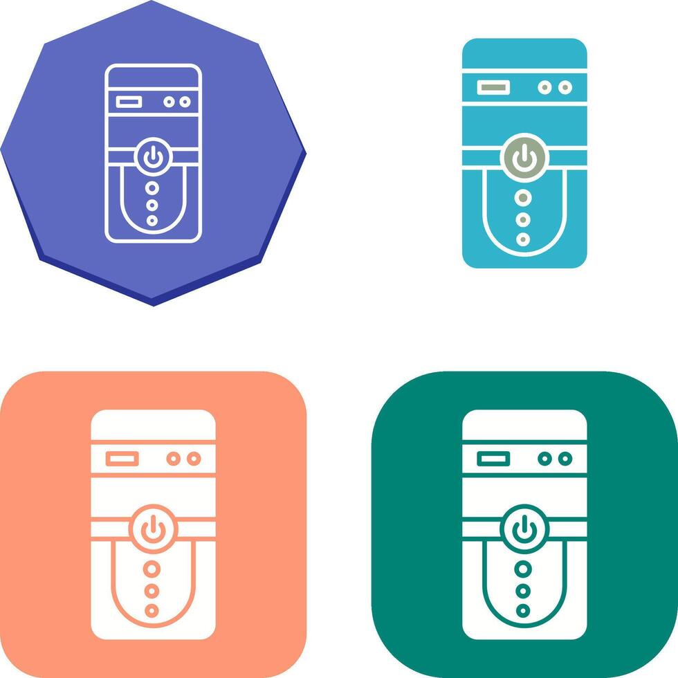 Cpu Icon Design vector