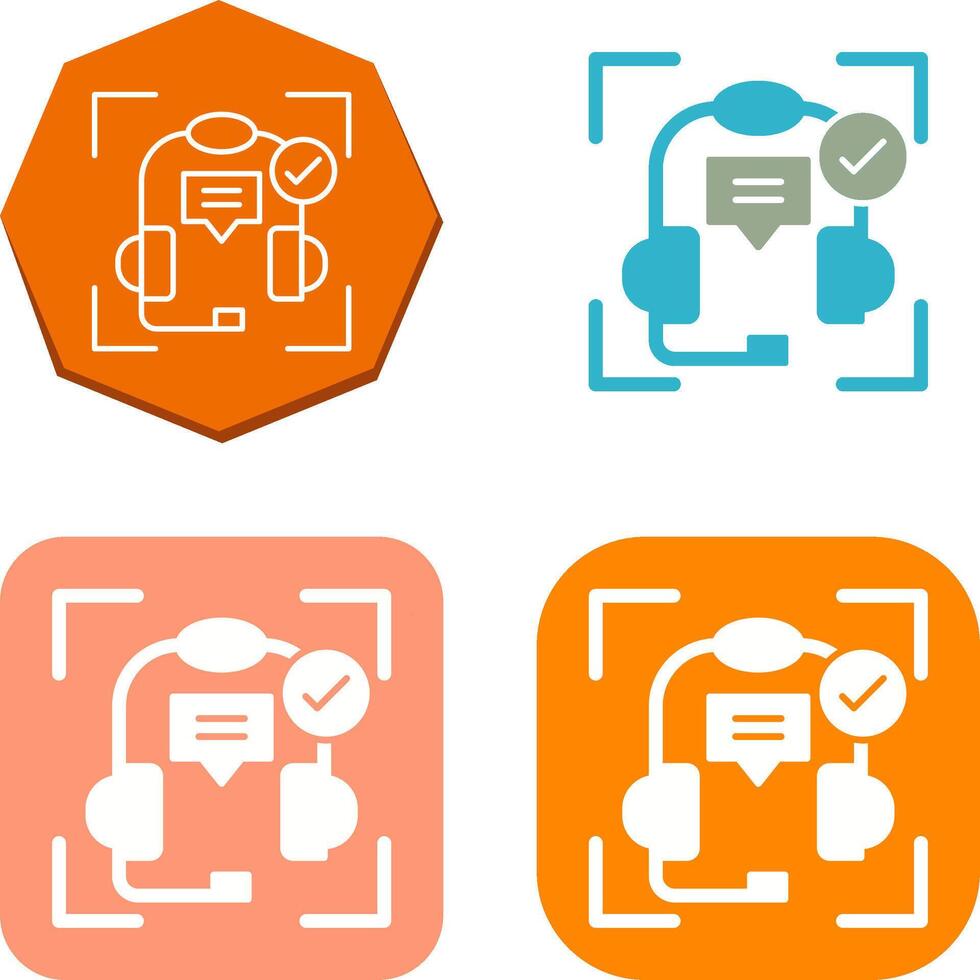 Technical Support Icon Design vector