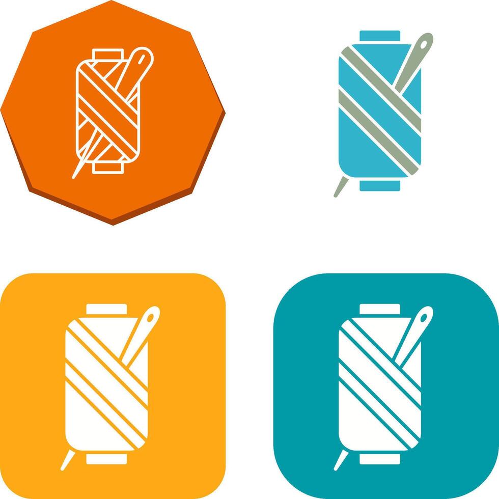 Needle Icon Design vector