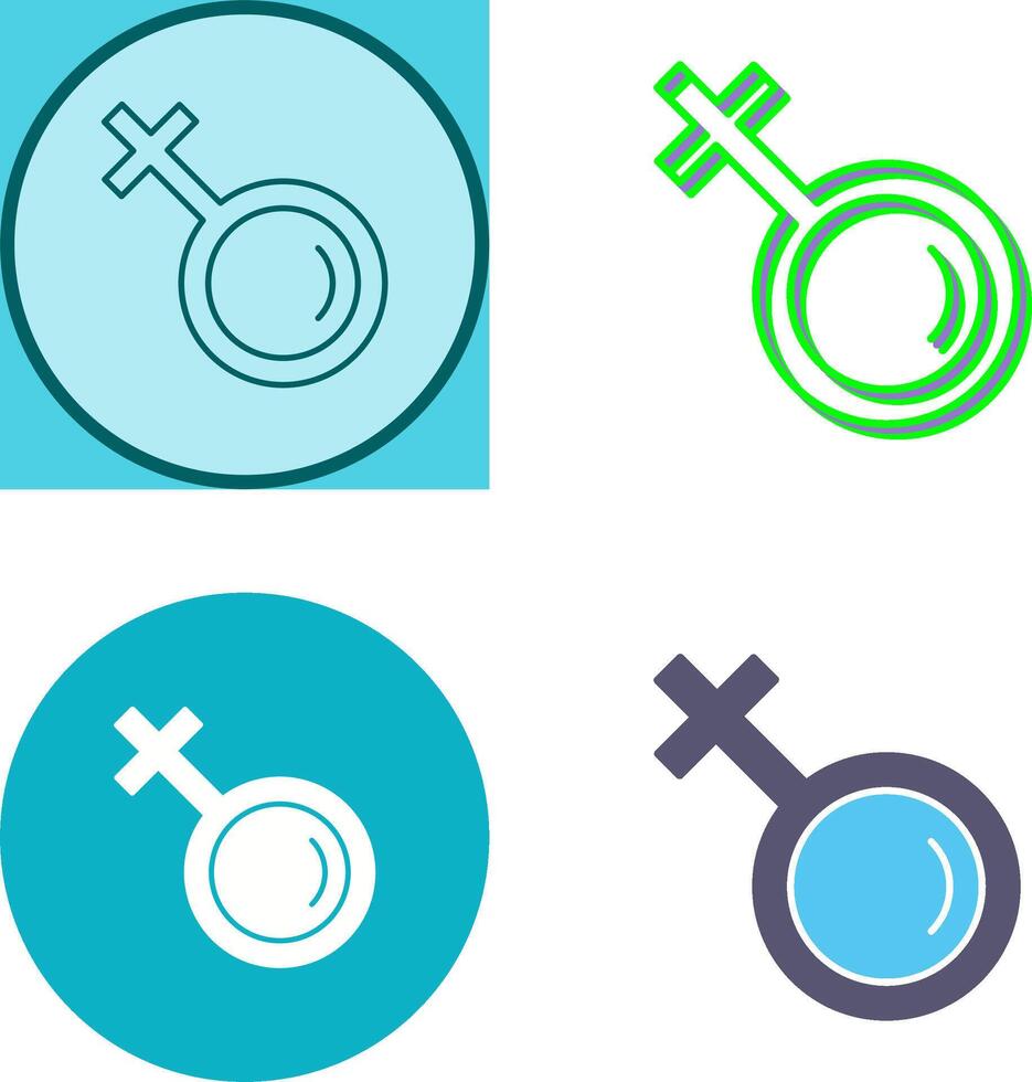 Female Icon Design vector