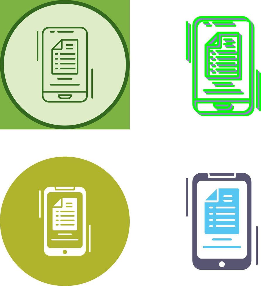To Do List Icon Design vector