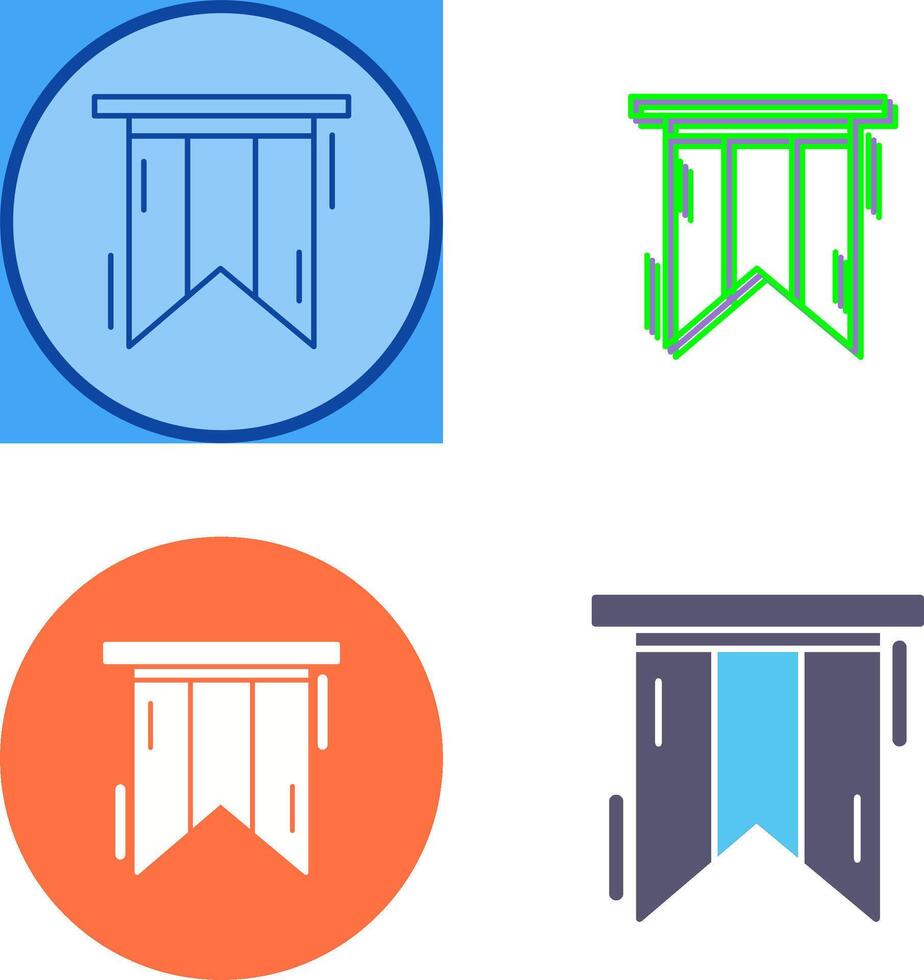 Bookmark Icon Design vector