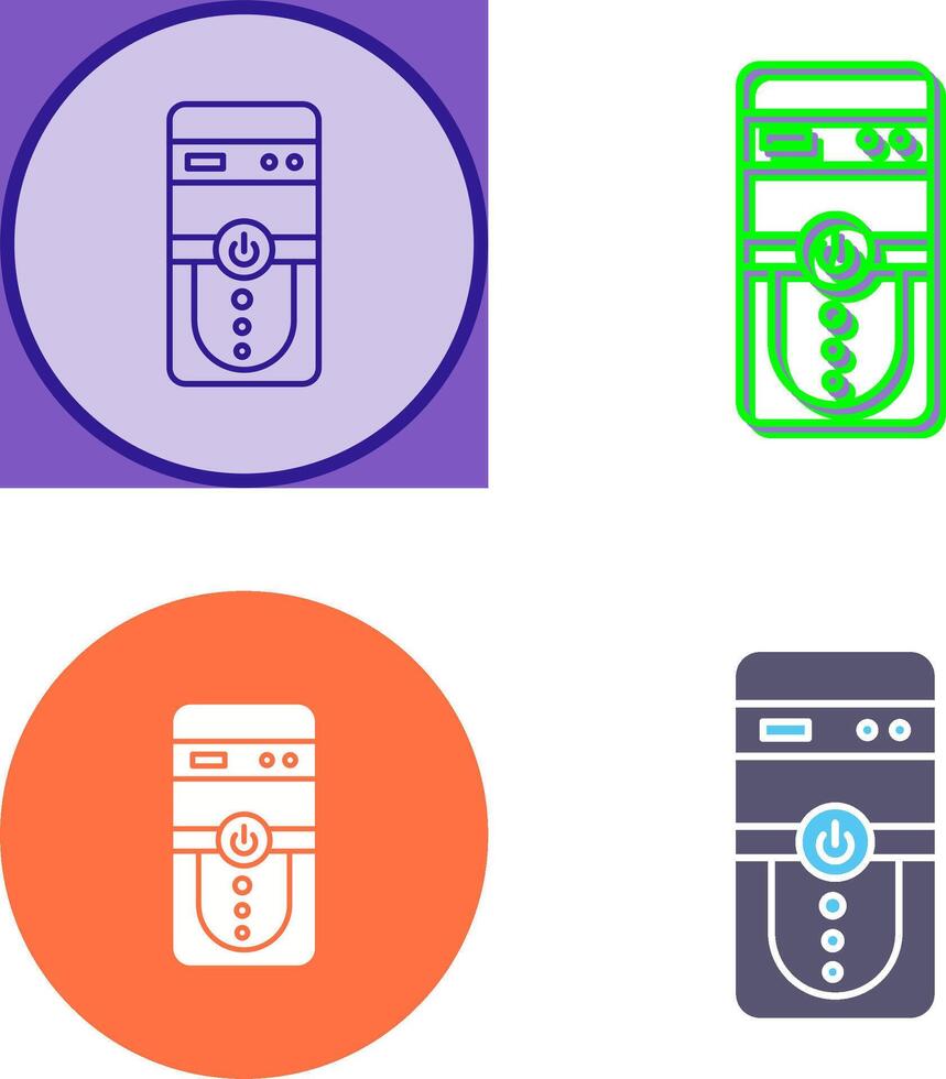 Cpu Icon Design vector