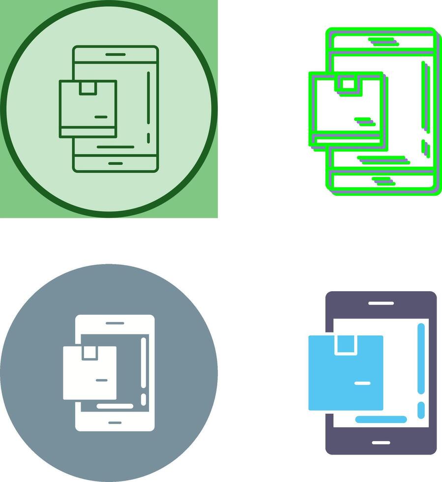Package Icon Design vector