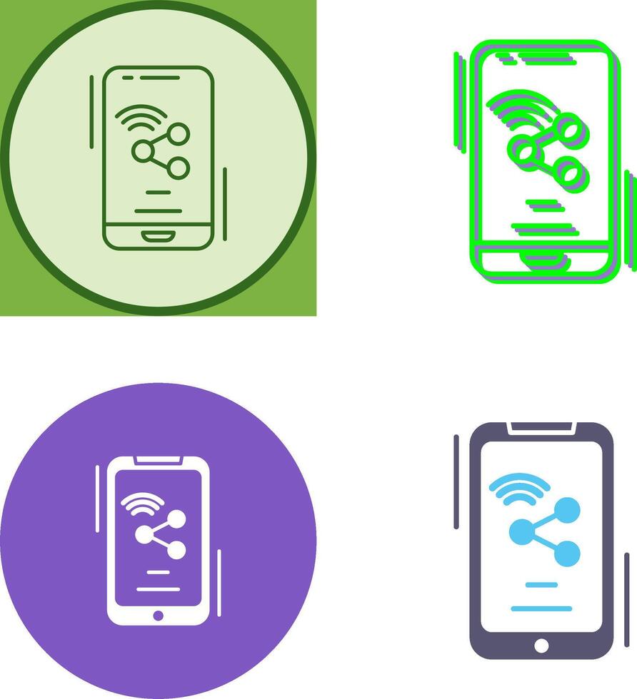 Device Icon Design vector