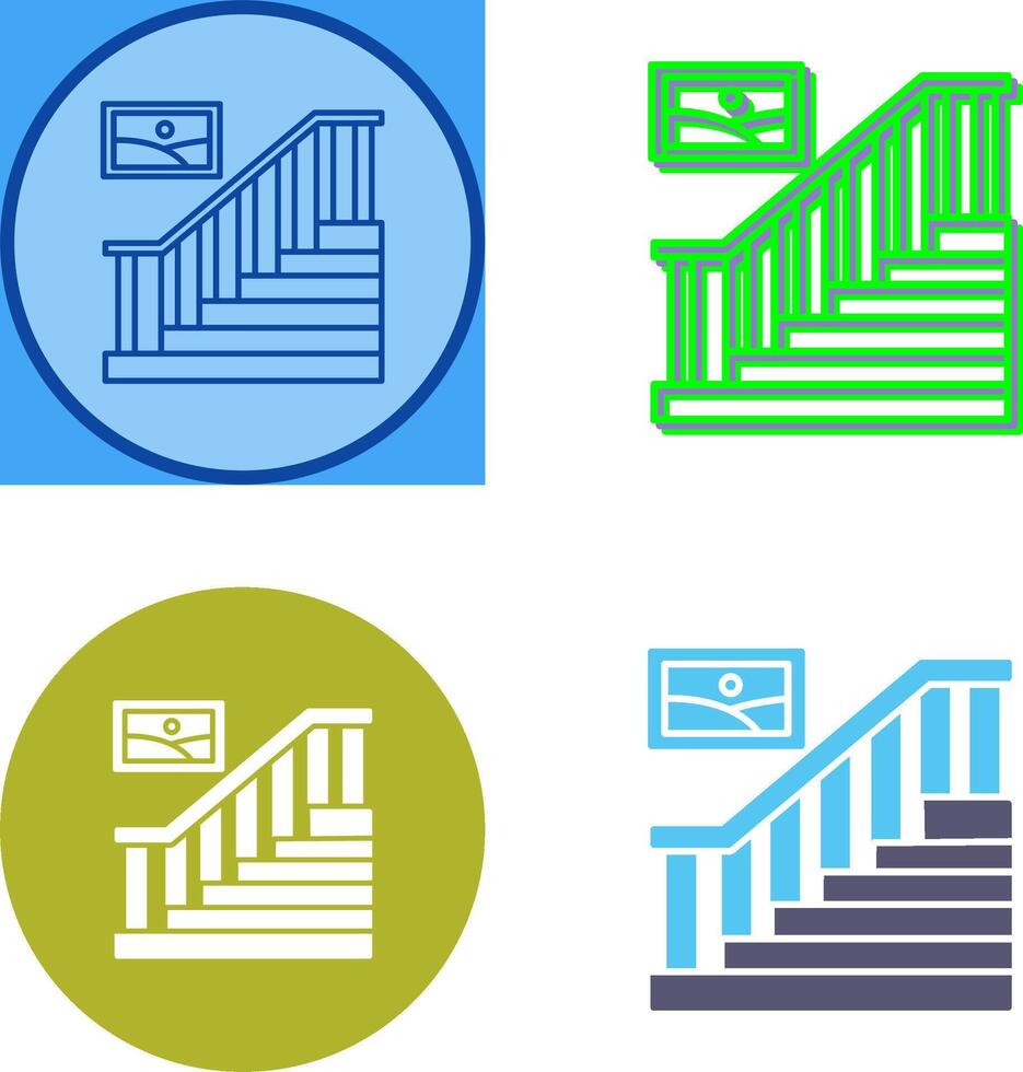 Stair Icon Design vector
