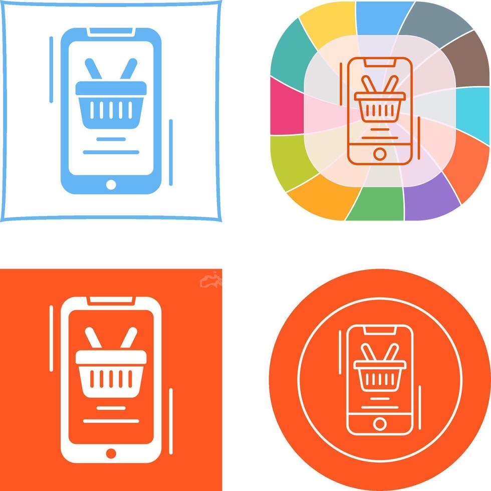 Basket Icon Design vector