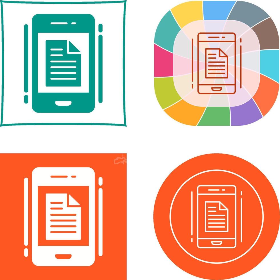Phone Icon Design vector
