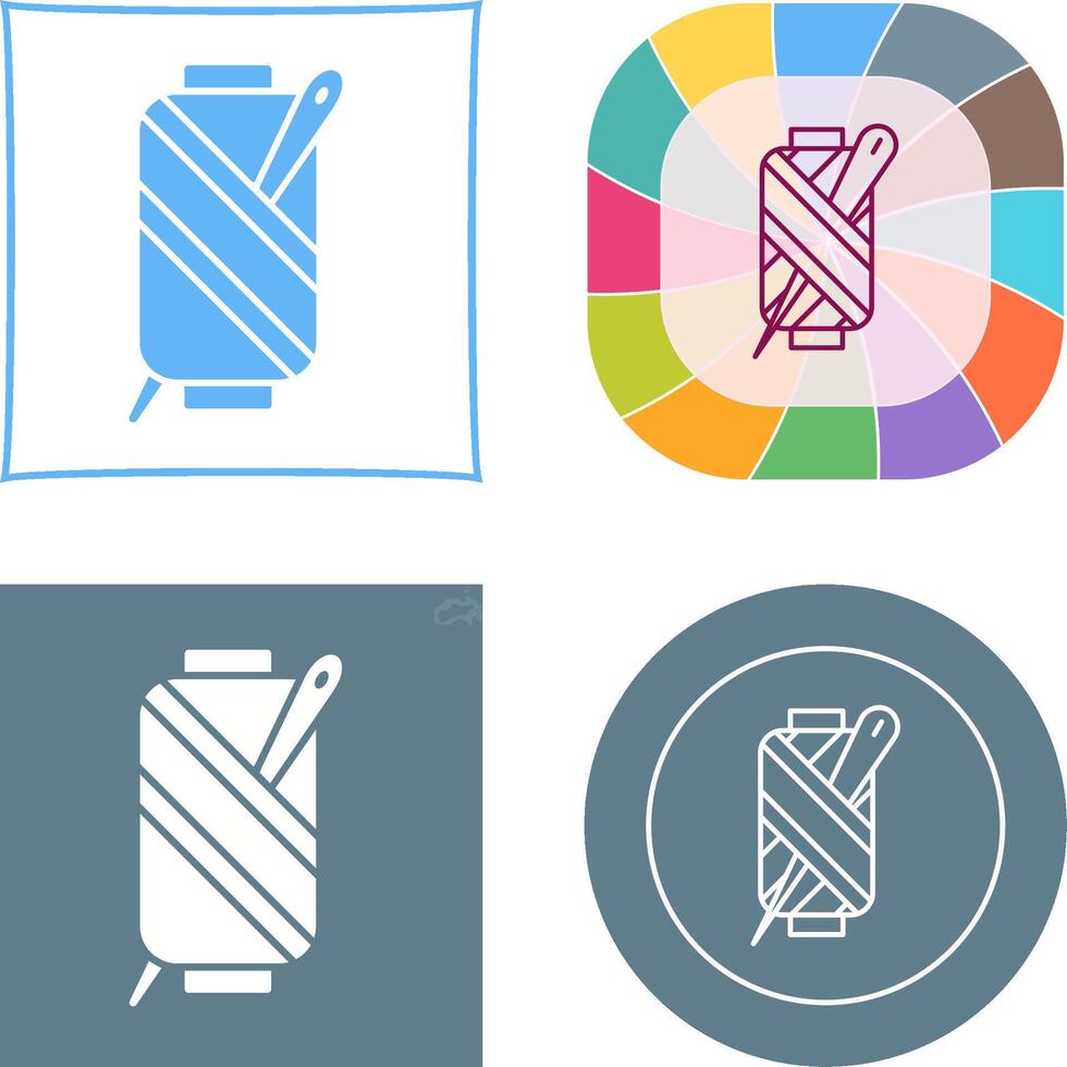 Needle Icon Design vector