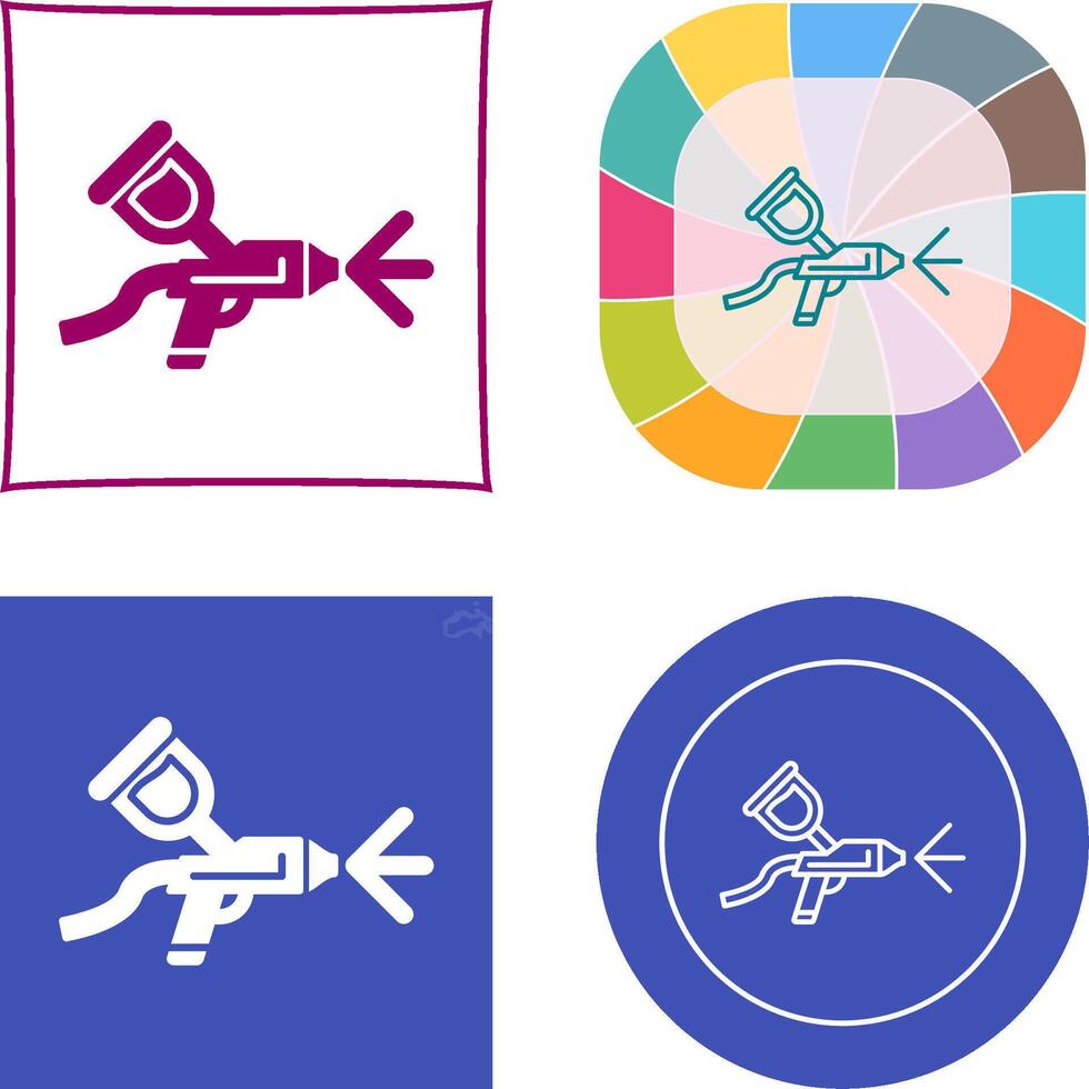 Airbrush Icon Design vector