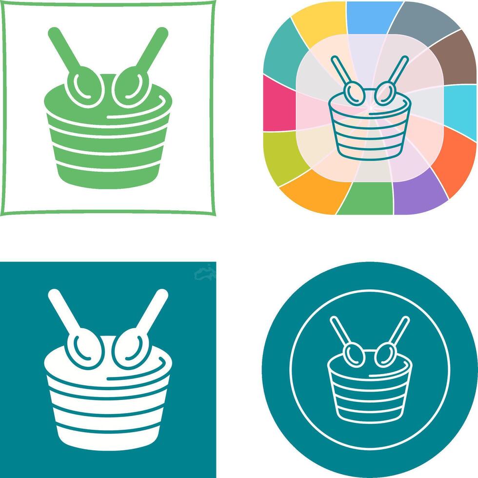 Drum Icon Design vector