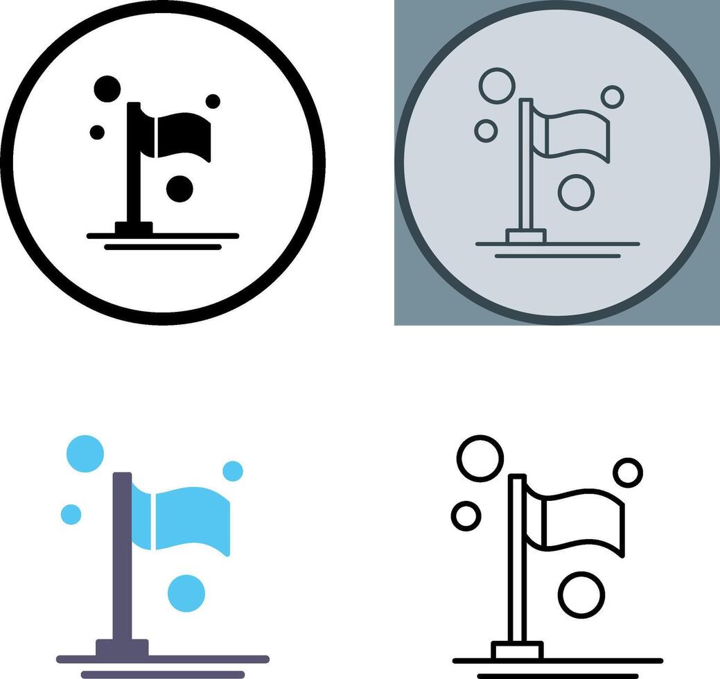 Flag Icon Design vector