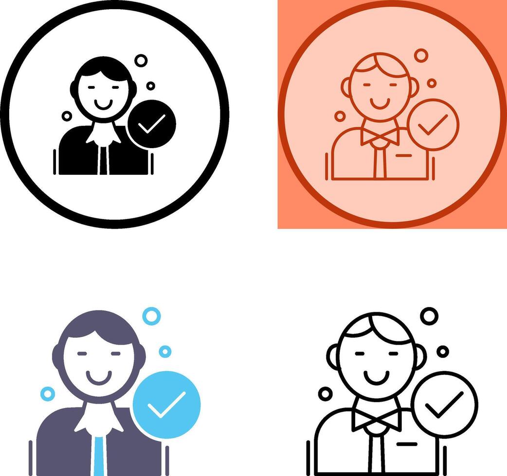 Hire Icon Design vector