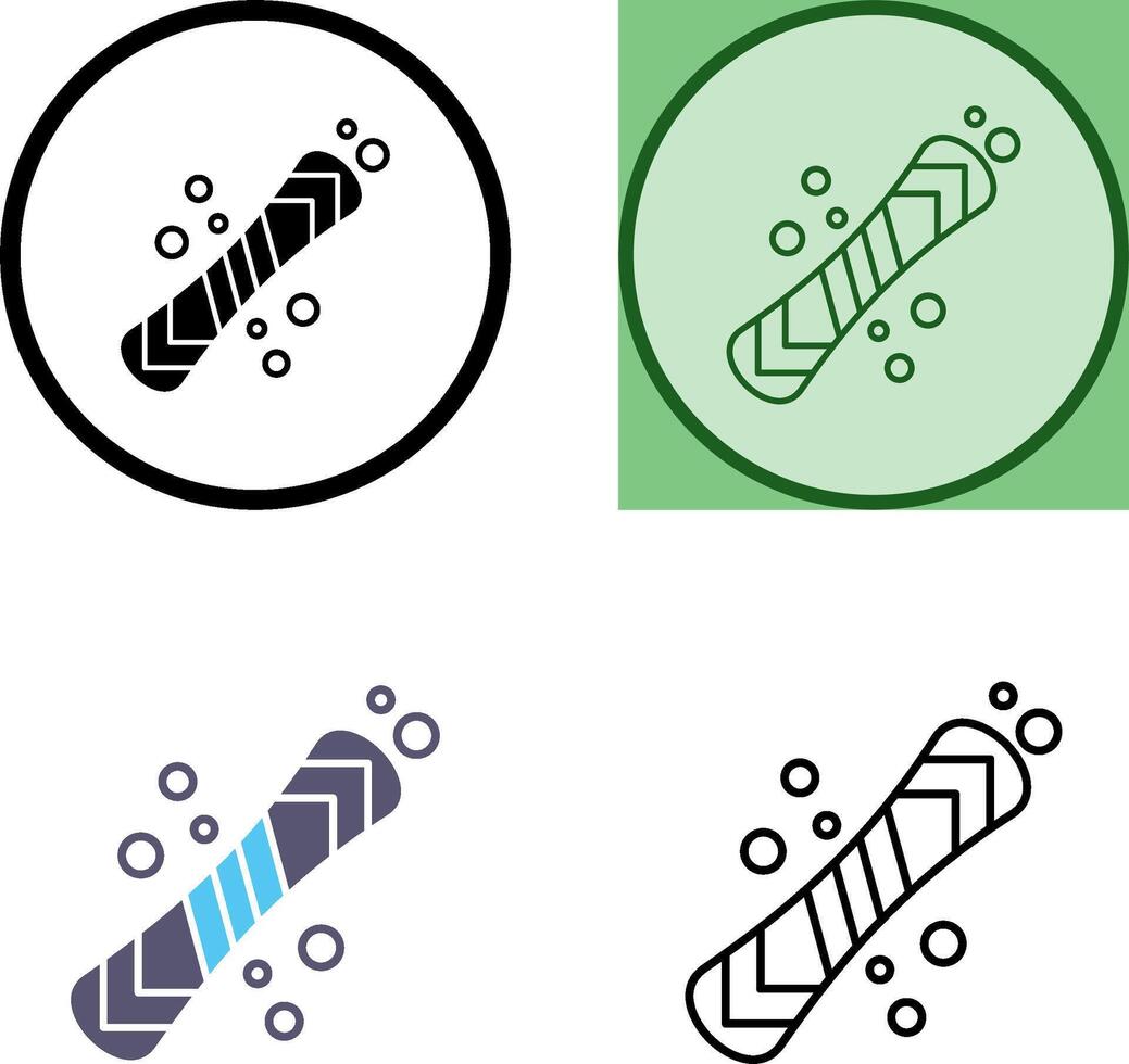 Snowboard Icon Design vector