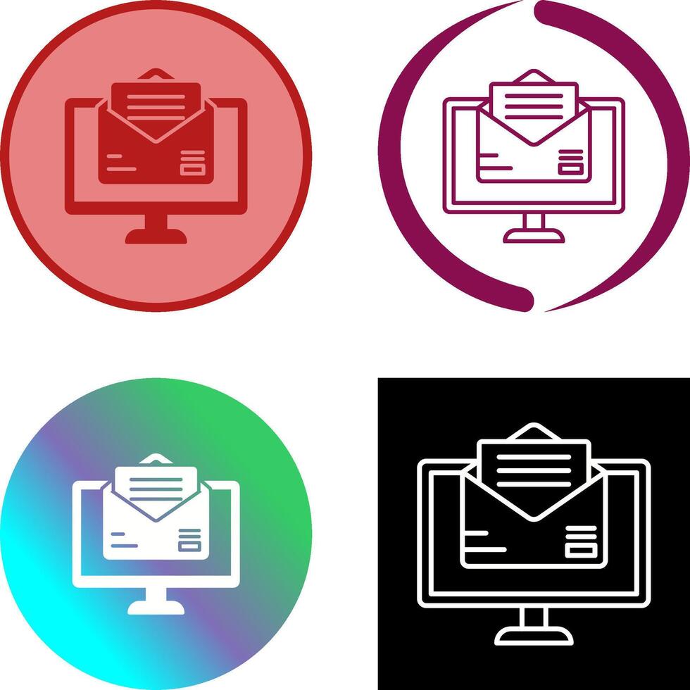Mail Icon Design vector