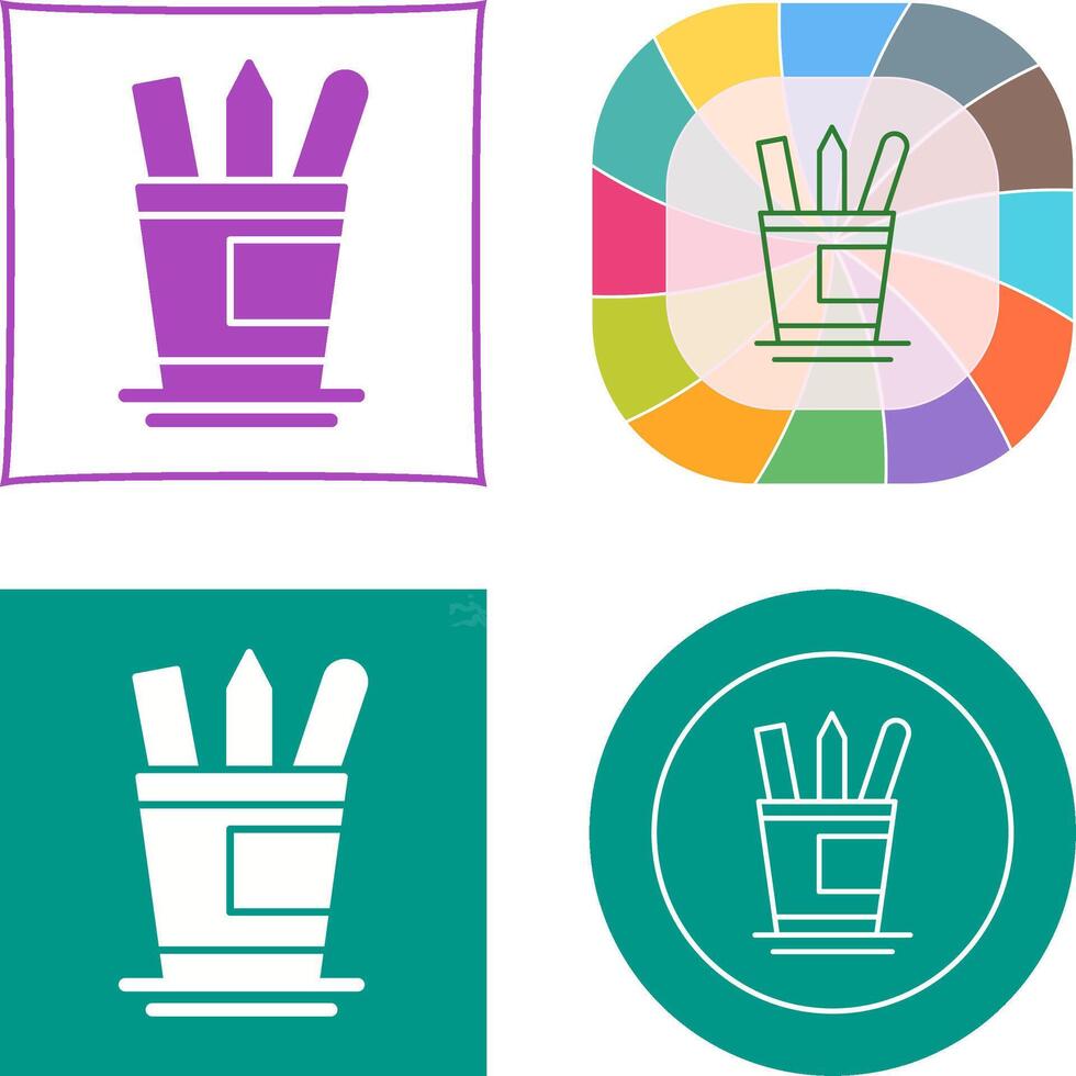 Stationery Icon Design vector