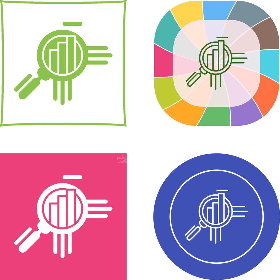 Business Analytics Icon Design vector