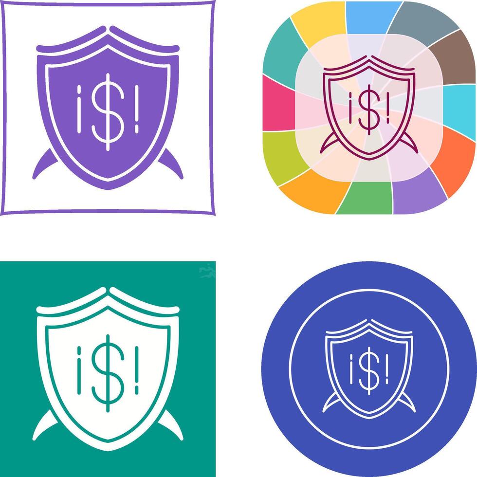 Shield Icon Design vector