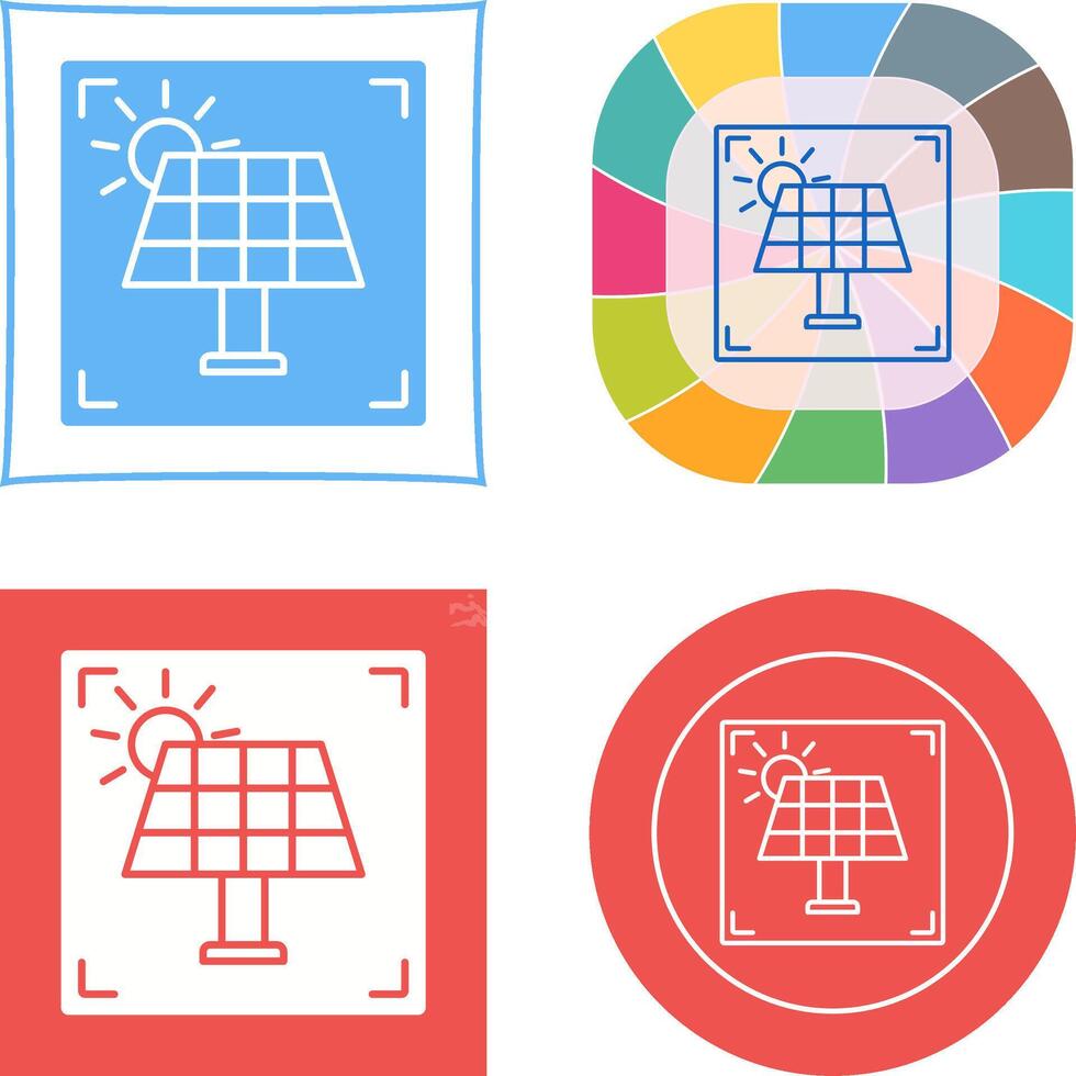 Panel Icon Design vector
