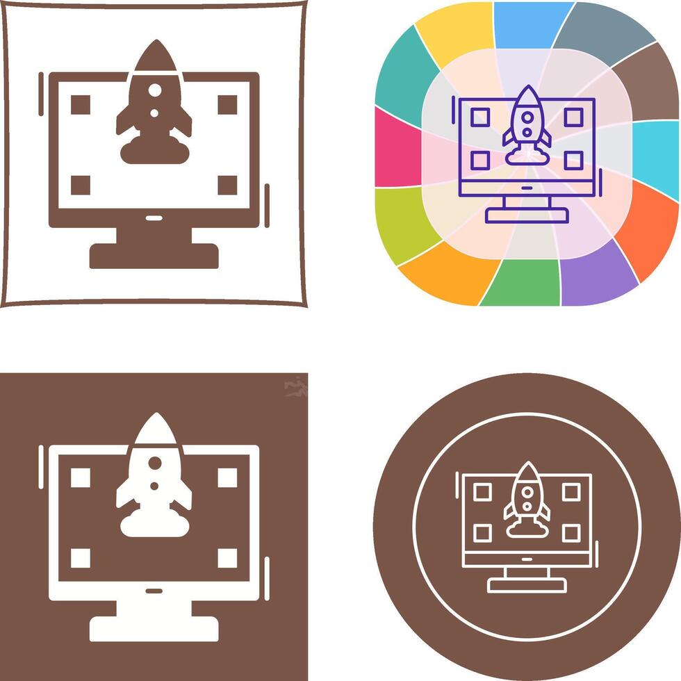 High Performance Icon Design vector
