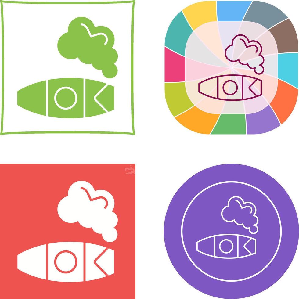 Cigar Icon Design vector