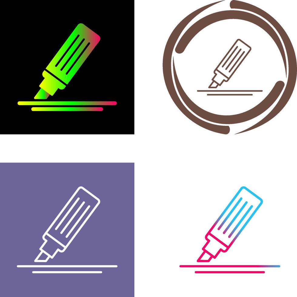 Marker Icon Design vector