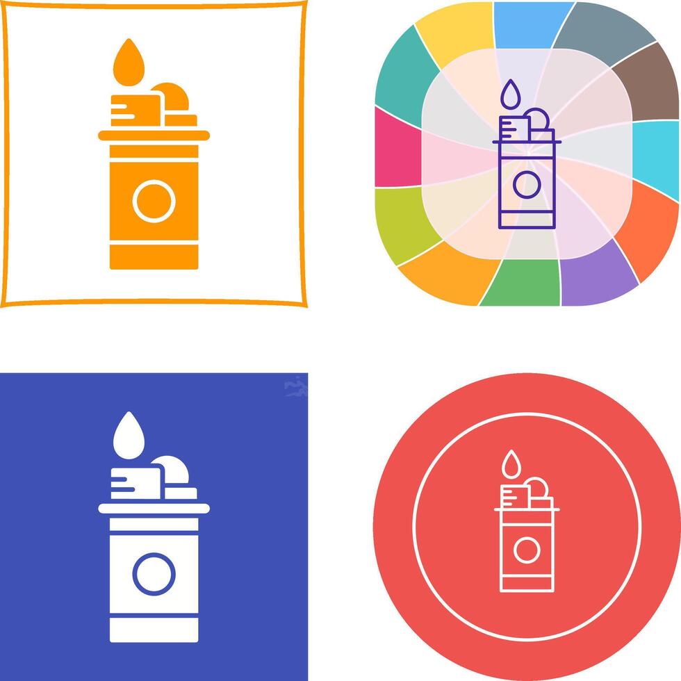 Lighter Icon Design vector