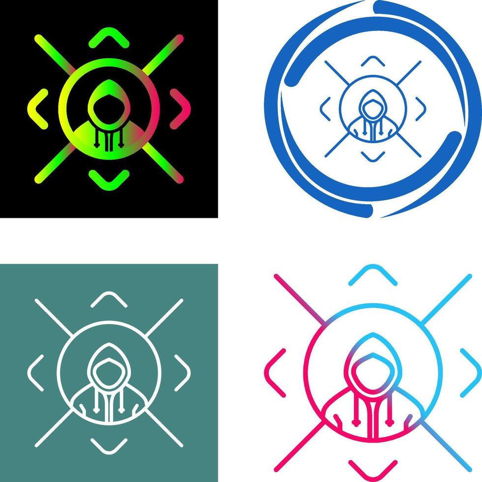 Target Icon Design vector