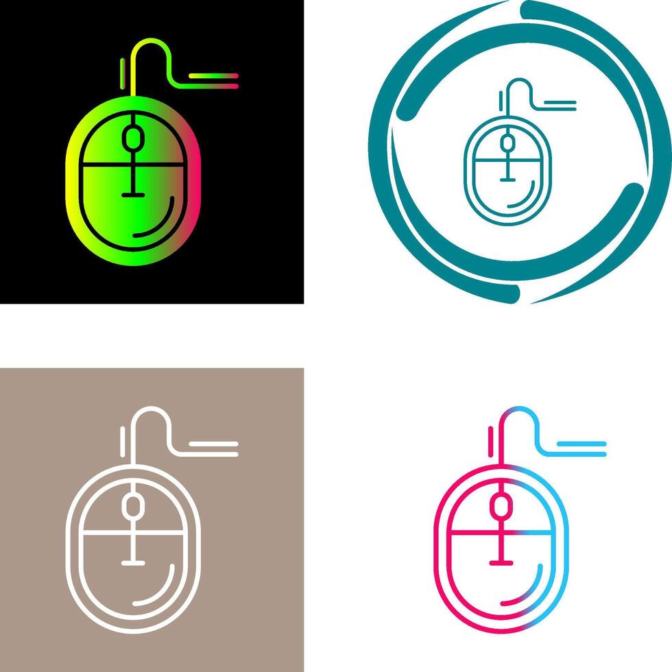 Mouse Icon Design vector