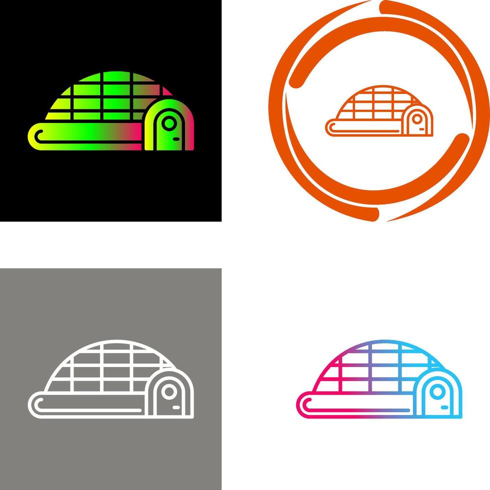 Igloo Icon Design vector