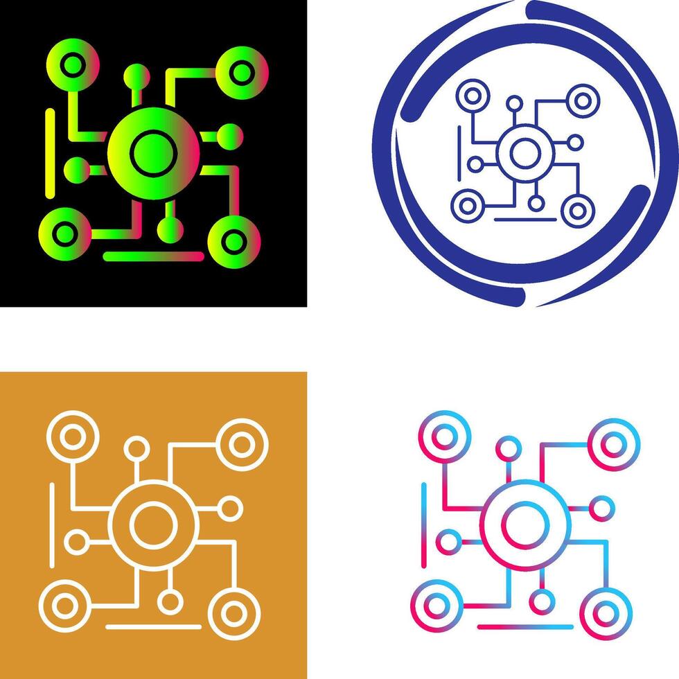Connection Icon Design vector