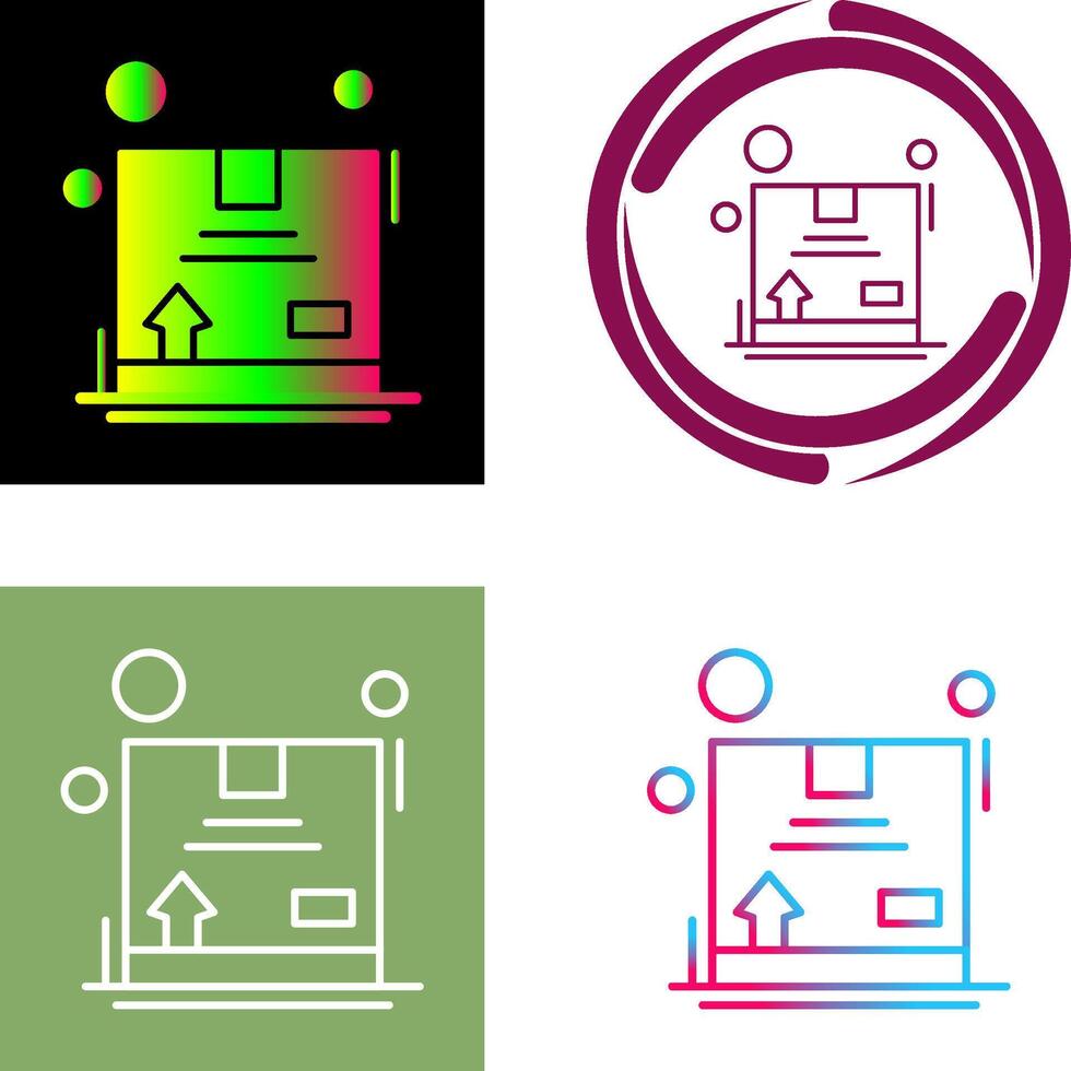 Box Icon Design vector