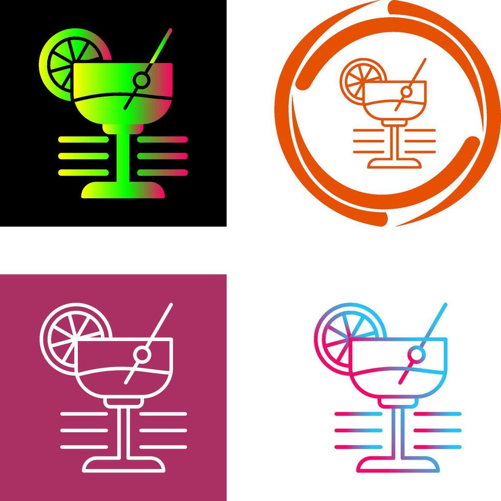 Martini Icon Design vector